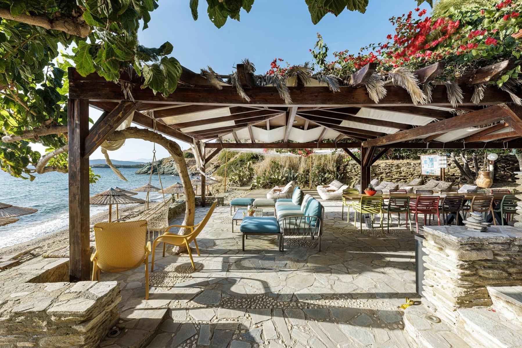 Aneroussa Beach Hotel Mpatsi Eksteriør billede